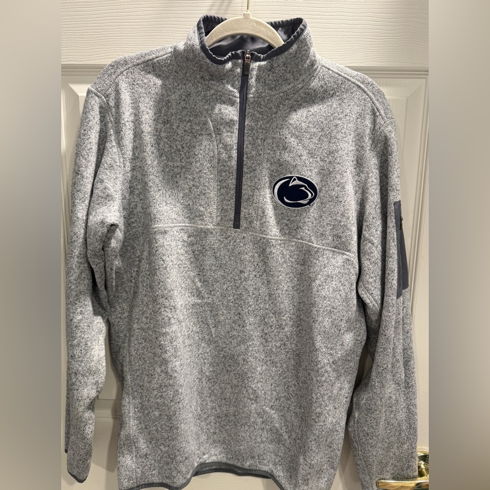 Penn State Nittany Lions League Collegiate Wear Raglan Quarter-Zip Jacket - Picture 3 of 10